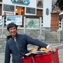 Our guide from Courmaeur. Photo: O. Kolmovsky.