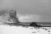 Surf spot at Lofoten islands. Photo: K. Galat
