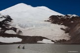 Glacier lake at mt. Elbrus. Photo: K.Galat