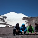 At mt. Elbrus. Photo: O.Kolmovskiy