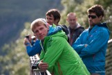 Adidas / RideThePlanet team at Geirangerfjord. Photo: D. Pudenko
