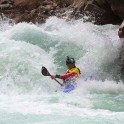 Kyrgizia, Kekemeren river. Kayaker - Egor Voskoboynikov. Photo: K.Galat