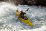 Kyrgizia, Kekemeren river. Kayaker - Alexey Lukin. Photo: K.Galat