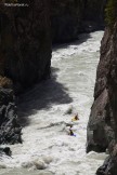 Kyrgizia, Maliy Naryn canyon. Kayakers: Alexei Lukin & Egor Voskoboynikov. Photo: Konstantin Galat