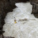 Kyrgizia, Bolshoy Naryn canyon. Kayaker: Alexei Lukin. Photo: Konstantin Galat