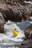 Kyrgizia, Maliy Naryn river. Kayaker - Alexei Lukin. Photo: Oleg Kolmovskiy