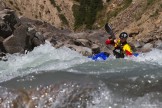 Kyrgizia, Maliy Naryn river. Kayaker - Egor Voskoboynikov. Photo: Oleg Kolmovskiy