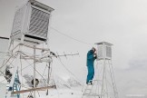 Elbrus Region, Mt.Cheget meteostation (3050m). Konstantin Galat. Photo: O.Kolmovsky