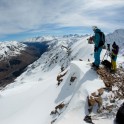 Elbrus region, Mt.Cheget. Konstantin Galat and Oleg Kolmovskiy. Photo: Vitaliy Mihailov