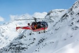 Elbrus Region. Helicopter Alouette. Cameramen - Alexey Orlov. Photo: V.Mihailov