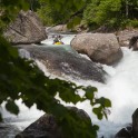 Nothern Italy, Valsesia valley. Egua river. Rider: Dmitriy Danilov. Photo: Konstantin Galat