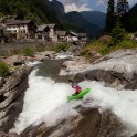 Nothern Italy, Valsesia valley. Sorba river. Rider: Vania Rybnikov. Photo: Konstantin Galat