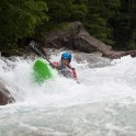 Nothern Italy, Valsesia valley. Sesia river. Rider: Vania Rybnikov. Photo: Oleg Kolmovskiy