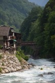 Nothern Italy, Valsesia valley. Sesia river. Riders: Dmitriy Danilov and Vania Rybnikov. Photo: Oleg Kolmovskiy
