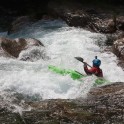 Nothern Italy, Valsesia valley. Sorba river. Rider: Vania Rybnikov. Photo: Oleg Kolmovskiy