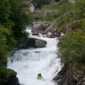 Nothern Italy, Valsesia valley. Sorba river. Rider: Vania Rybnikov. Photo: Oleg Kolmovskiy