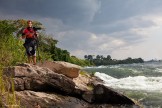 Uganda. Nile river. RTP cameraman - Oleg Kolmovskiy. Photo: Konstantin Galat