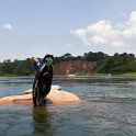Uganda. Nile river. Rider: Alexey Lukin. Photo: Konstantin Galat