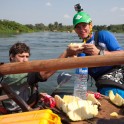Uganda. Nile river. Riders: Dmitriy Danilov and Alexey Lukin. Photo: Konstantin Galat