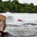 Uganda. White Nile, Itanda rapid. Rider: Dmitriy Danilov. Photo: Konstantin Galat