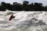 Uganda. White Nile river. Rider: Dmitriy Danilov. Photo: RTP GoPro cam
