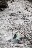 Georgia. Upper Svaneti. Inguri river. Rider: Semen Lurye. Photo: Oleg Kolmovskiy