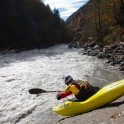 Georgia. Upper Svaneti. Inguri river. Rider: Egor Voskoboynikov. Photo: Oleg Kolmovskiy