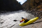 Georgia. Upper Svaneti. Inguri river. Rider: Egor Voskoboynikov. Photo: Oleg Kolmovskiy