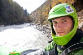Georgia. Upper Svaneti. Inguri river. Rider: Sergey Ilyin. Photo: Oleg Kolmovskiy