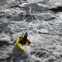 Georgia. Tskhineskali river. Kayaker Egor Voskoboynikov. Photo: K. Galat.