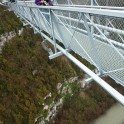 Russia. Sochi region. RTP cameraman Oleg Kolmovskiy on the SkyBridge of SkyPark. Photo: Konstantin Galat Russia. Sochi region. RTP cameraman Oleg Kolmovskiy on the SkyBridge of SkyPark. Photo: Konstantin Galat