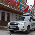 Russia. Krasnaya Polyana. RideThePlanet official car - Subaru Forester. Photo: Oleg Kolmovskiy Russia. Krasnaya Polyana. RideThePlanet official car - Subaru Forester. Photo: Oleg Kolmovskiy