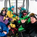 Russia. Krasnaya Polyana. RideThePlanet team at Roza Khutor ski-resort. Photo: Vitaliy Mihailov