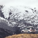 Russia. Nothern Osetia. RTP official car Subaru Forester in Fiagdon valley. Photo: Sergey Puzankov