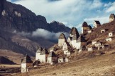 Russia. Nothern Osetia. "City Of The Dead" in Dargavs valley. Photo: Sergey Puzankov