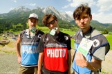 Austria, Leogang. UCI Downhill World Cup. RTP film crew. Photo: Artem Kuznetsov