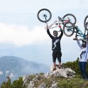 Slovakia. Western Tatras mountains. Riders: Petr Vinokurov and Kirill Churbanov (Benderoni). Photo: Konstantin Galat Slovakia. Western Tatras mountains. Riders: Petr Vinokurov and Kirill Churbanov (Benderoni). Photo: Konstantin Galat