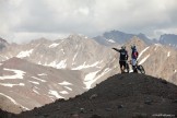 Russia. South Elbrus. Riders - Petr Vinokurov and Vitaliy Khripunov. Photo: Konstantin Galat