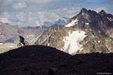 Russia. South Elbrus. Rider - Nikolay Pukhir. Photo: Ludmila Zvegintseva