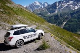 Russia. South Elbrus. RTP project official car - Subaru Forester. Photo: Ludmila Zvegintseva