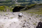 Russia. South Elbrus. Rider - Petr Vinokurov. Photo: Ludmila Zvegintseva