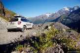 Russia. South Elbrus region. RTP project official car - Subaru Forester. Photo: Ludmila Zvegintseva