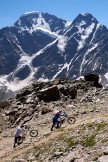 Russia. South Elbrus. Cheget massive. RTP riders. Photo: Ludmila Zvegintseva