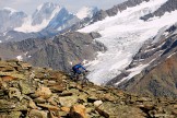 Russia. South Elbrus region. Mt.Cheget. Rider - Nikolay Pukhir. Photo: Ludmila Zvegintseva