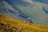 Russia. South Elbrus. Mt.Cheget slopes. Rider - Petr Vinokurov. Photo: Ludmila Zvegintseva