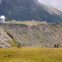 Russia. Southern slope of Elbrus. The Terskol Astrophysical Observatory. Riders - Nikolay Pukhir and Vitaliy Khripunov. Photo: Ludmila Zvegintseva Russia. Southern slope of Elbrus. The Terskol Astrophysical Observatory. Riders - Nikolay Pukhir and Vitaliy Khripunov. Photo: Ludmila Zvegintseva