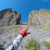 Russia. South Elbrus. Rider - Petr Vinokurov. Photo: GoPro selfie