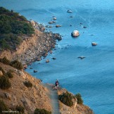 Crimea. Black sea, Aiya Cape region. Riders - Petr Vinokurov and Nikolay Pukhir. Photo: Konstantin Galat