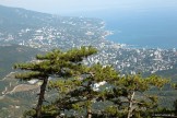 Crimea. Ai-Petri region/ Yalta view from Taraktash ridge. Photo: Konstantin Galat