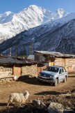 Elbrus region. Terskol village. RTP project official car - VW Amarok Atakama. Photo by Daria Pudenko